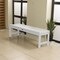 Highwood Usa 5ft Lehigh Picnic Bench Outdoor Furniture for Patio, Backyard, Garden AD-BENN1-WHE - alternate 1
